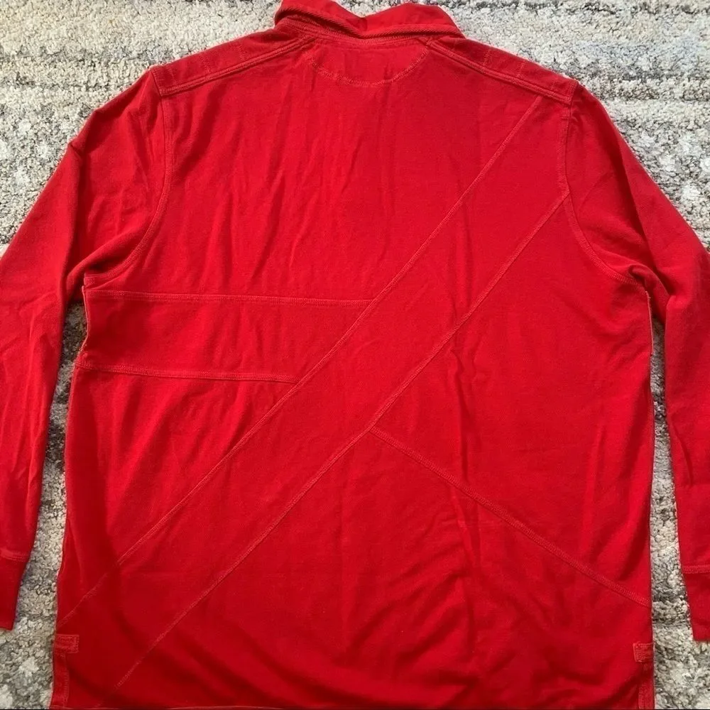 Polo RL Red Big Pony Long Sleeve Polo XXL